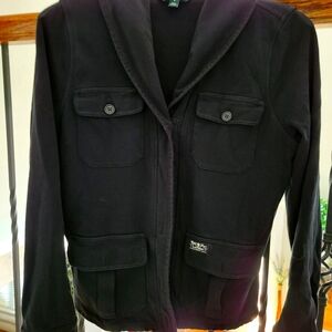 Ralph Lauren jacket,  sweatshirt material,  very comfy